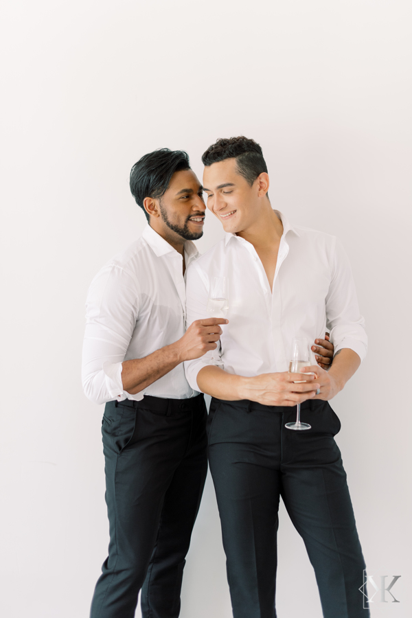 grooms on wedding day in Orlando
