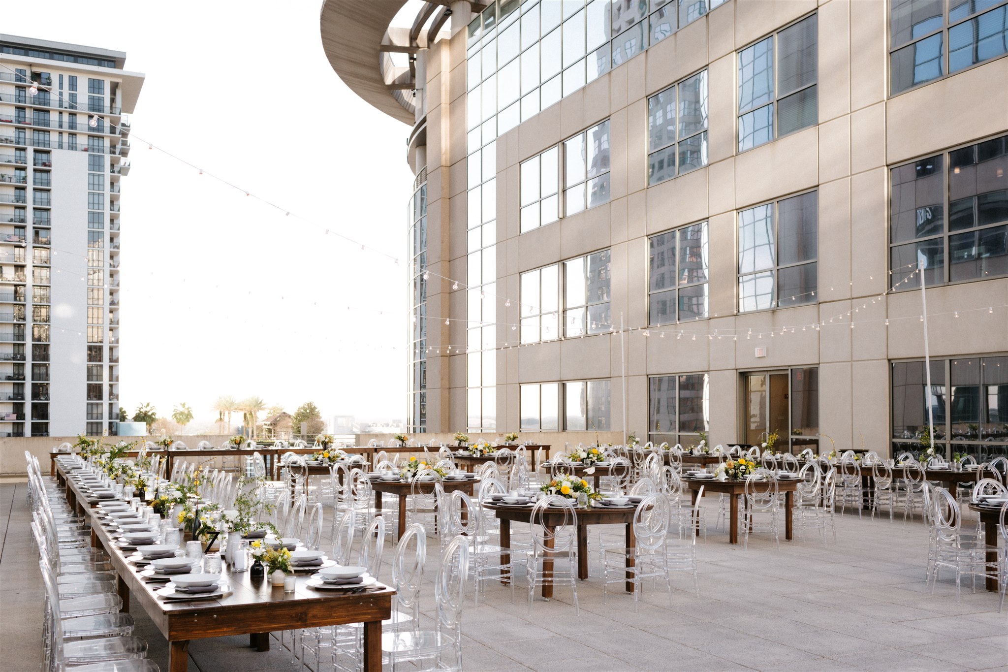 rooftop wedding reception orlando