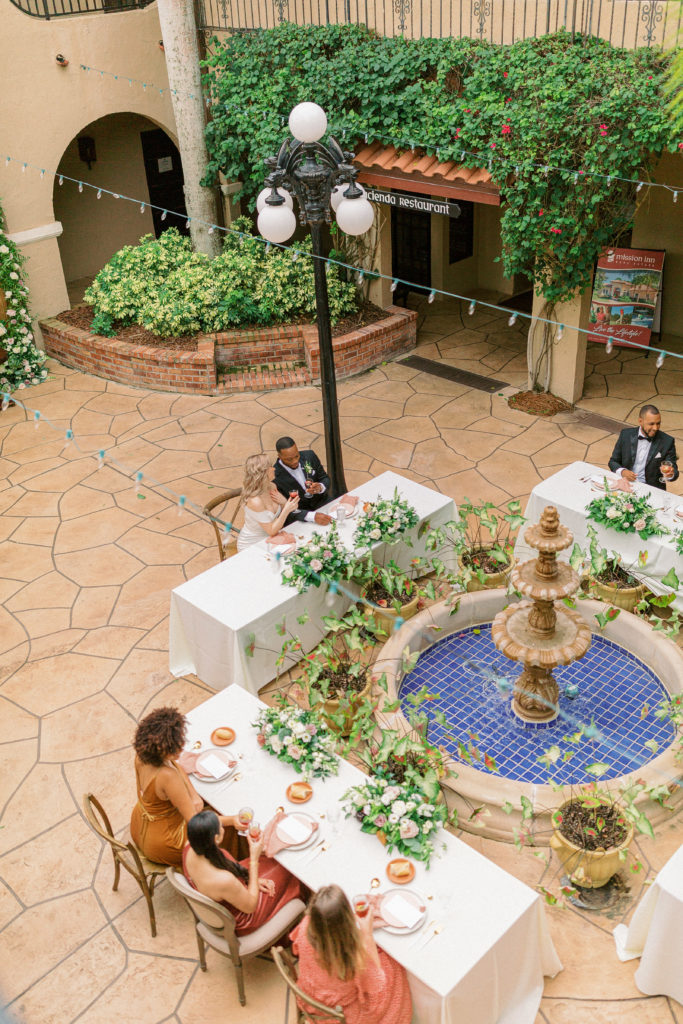 micro wedding reception in Florida 