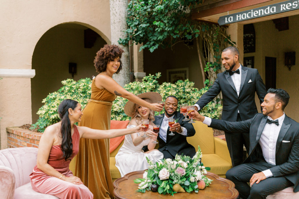 wedding reception mission inn