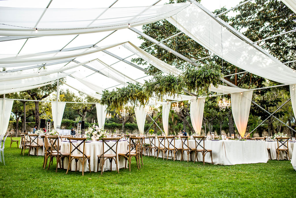 garden party destination wedding in Guatemala