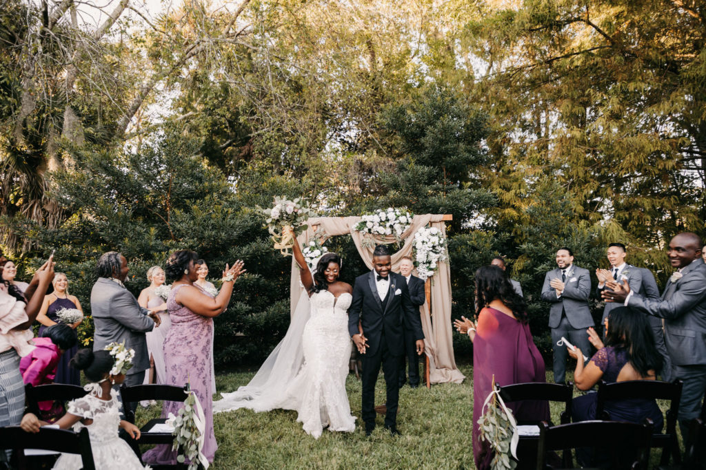 Fall Estate Wedding Luxemore Grande ceremony