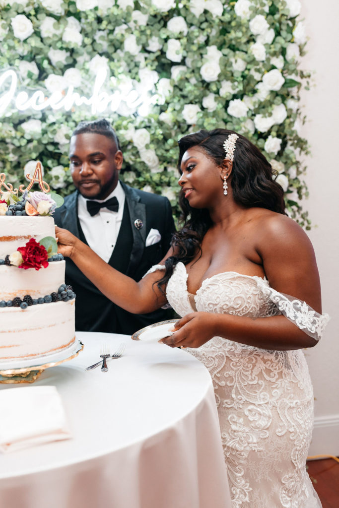 fall estate wedding reception