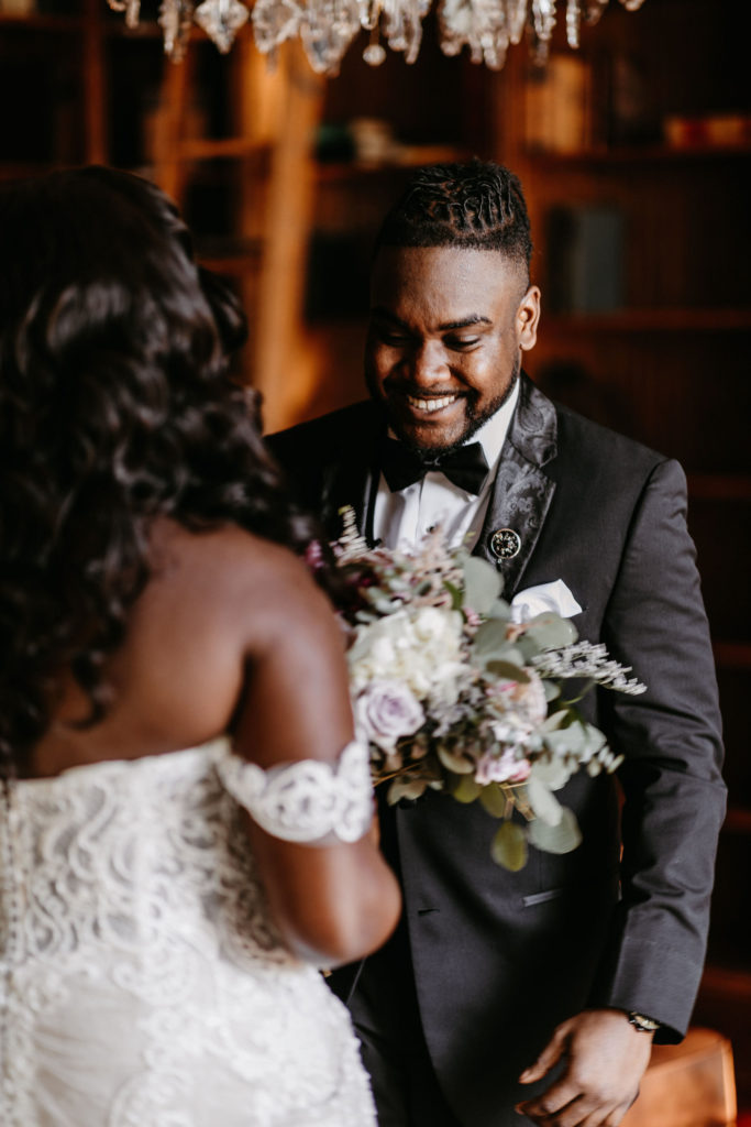 fall garden estate wedding