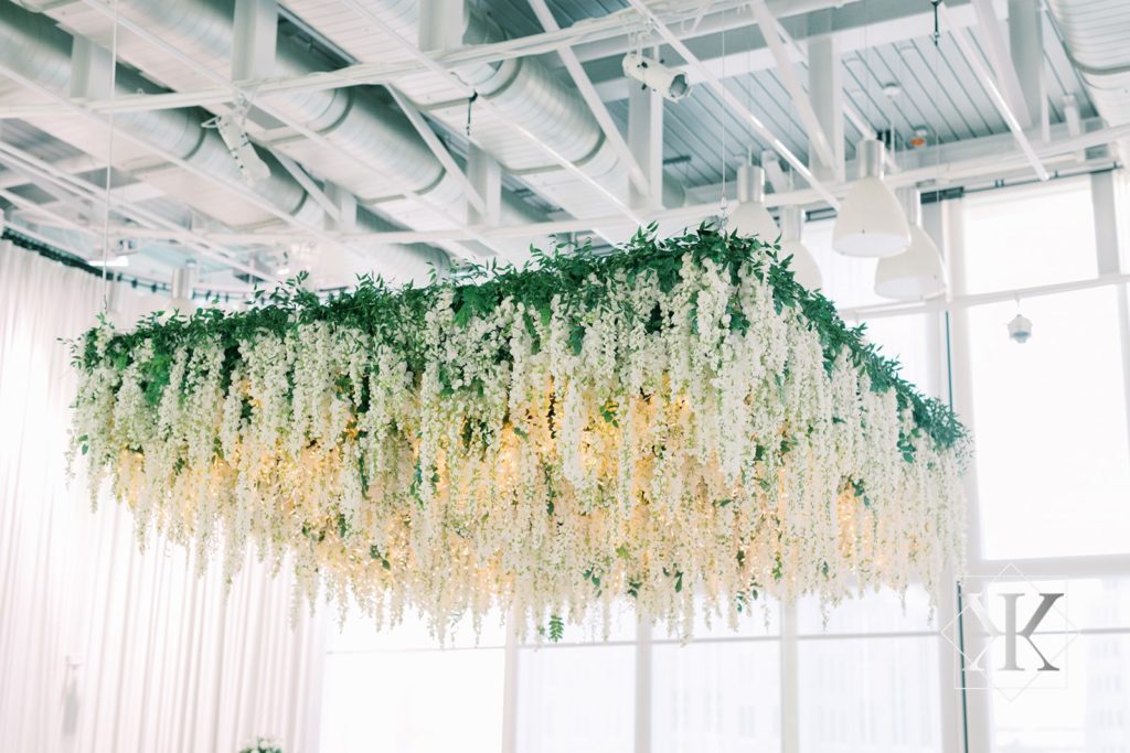 Hanging Floral Chandelier