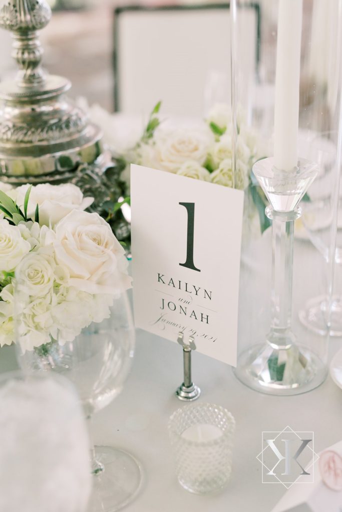 white winter wedding orlando