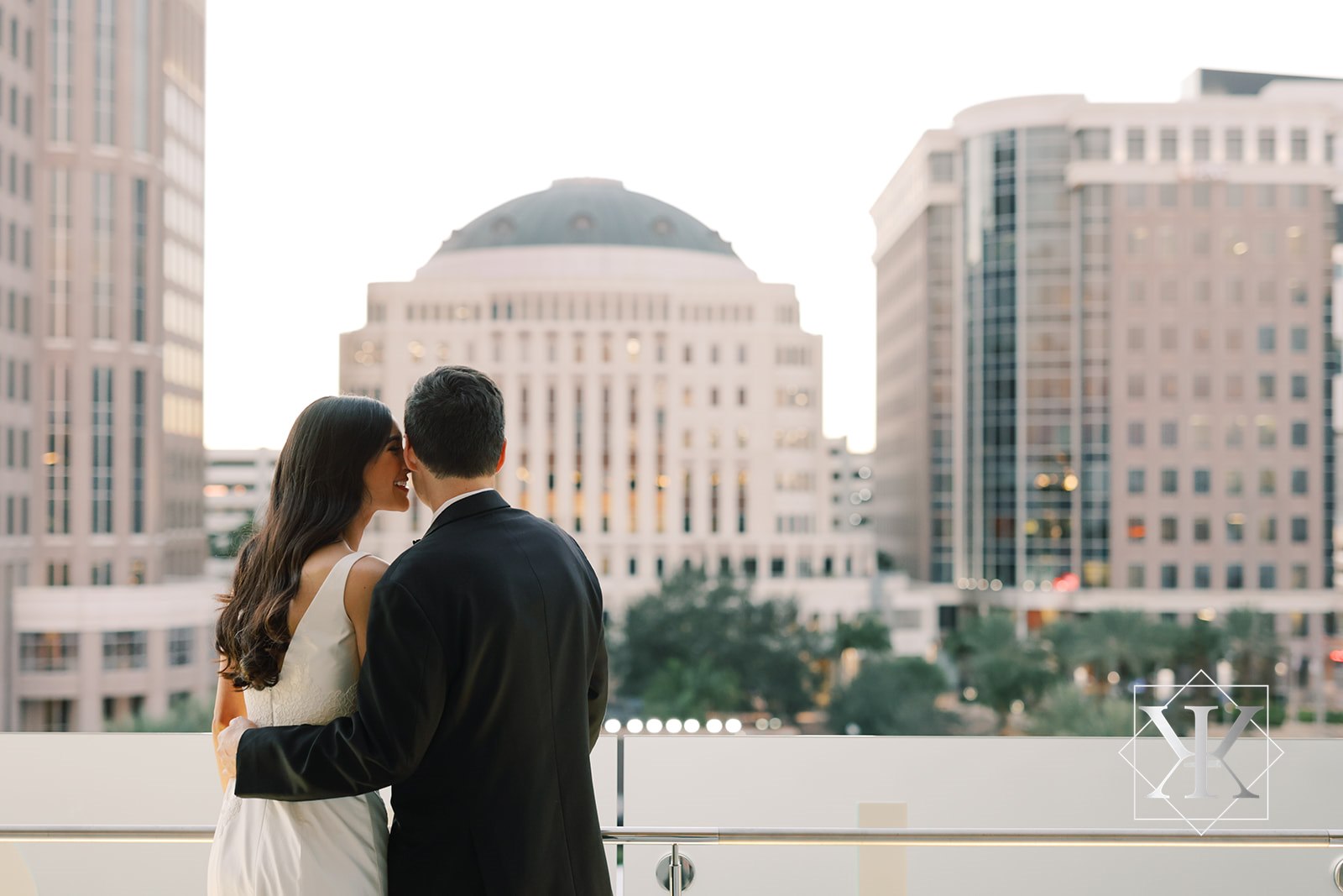 downtown orlando dr. phillips center wedding