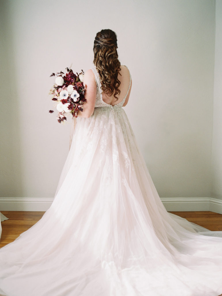 fall wedding details
