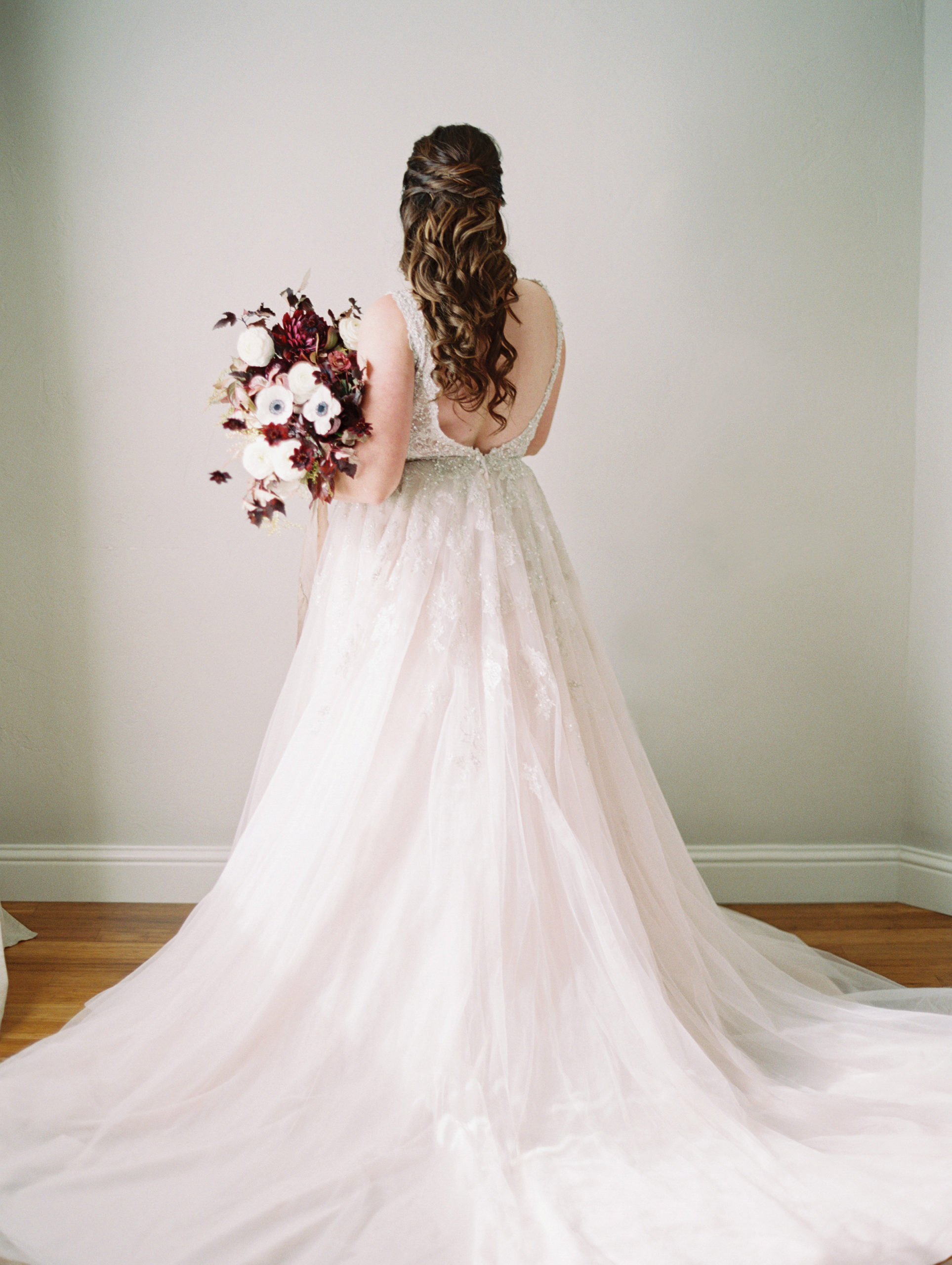 fall wedding details