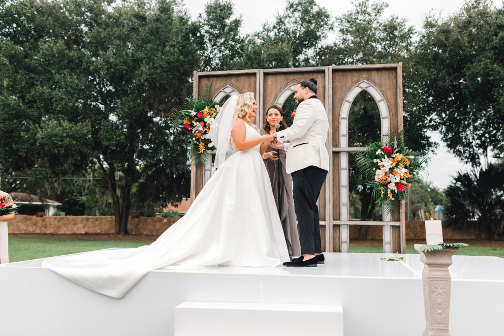 miami inspired florida wedding