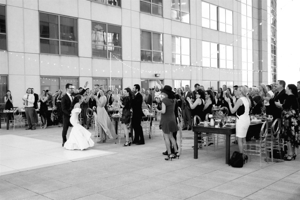 rooftop wedding reception the balcony orlando