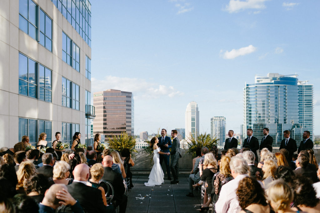 rooftop wedding ceremony orlando